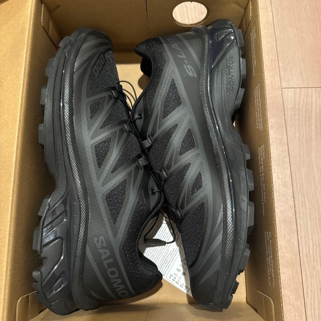 28.0cm 黒 SALOMON XT-6 サロモン ブラック ユニセックス