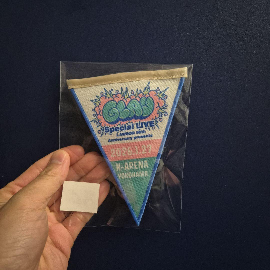 会場限定】GLAY ローソン 50周年 ライブ ガーランド Kアリーナ - メルカリ
