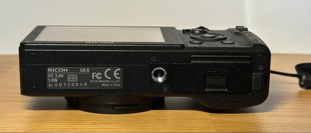 【RICOH GR II】｜フラッシュ不良｜現状品　シャッター回数1638回