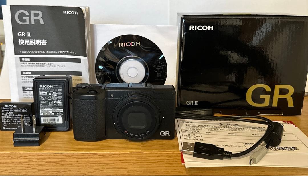 【RICOH GR II】｜フラッシュ不良｜現状品　シャッター回数1638回