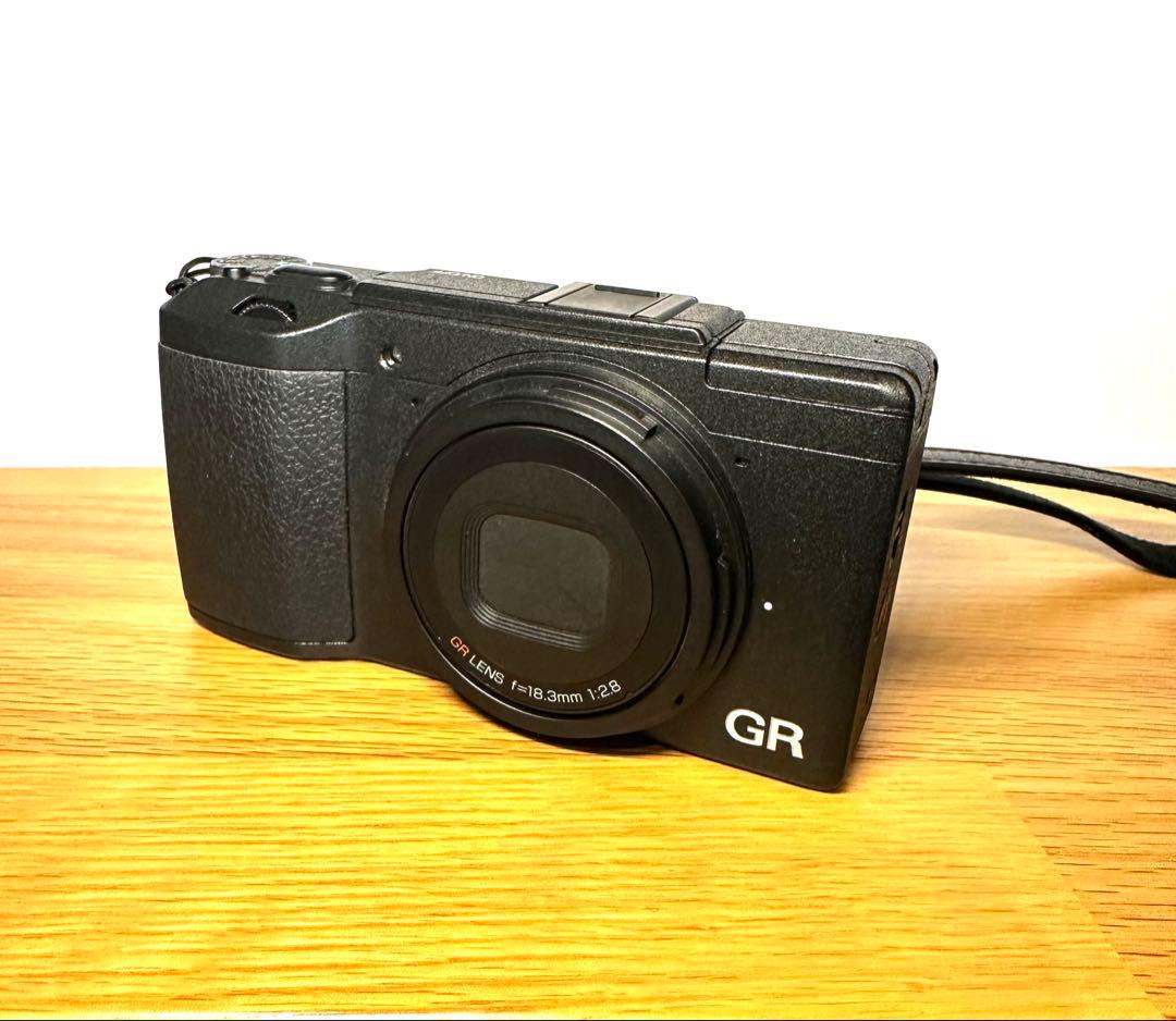 【RICOH GR II】｜フラッシュ不良｜現状品　シャッター回数1638回