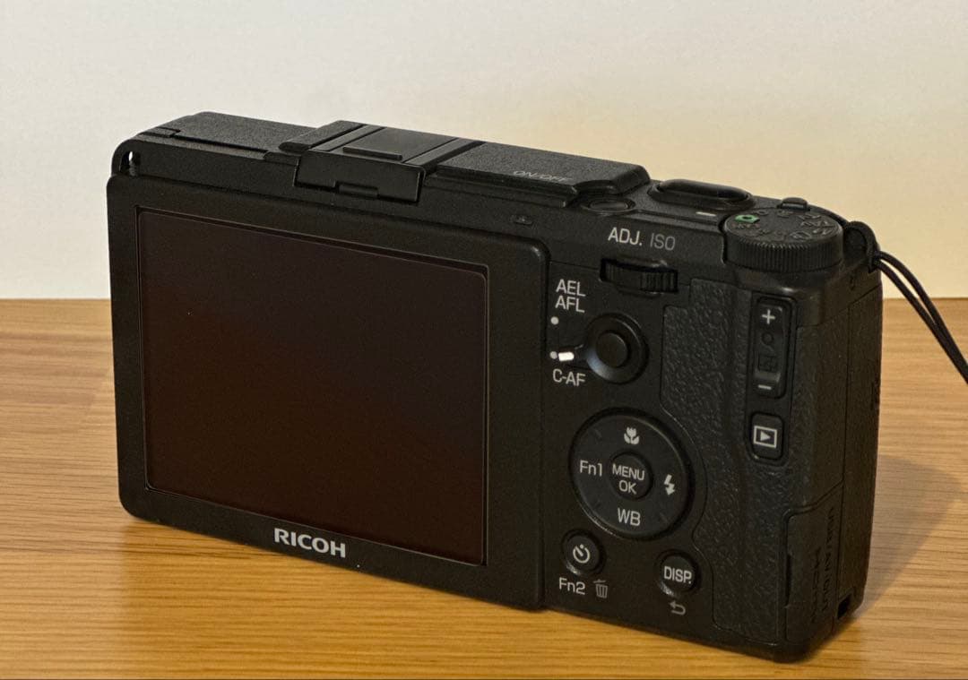【RICOH GR II】｜フラッシュ不良｜現状品　シャッター回数1638回