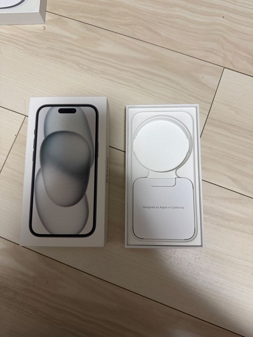 iPhone15 128GB ブラック　SIMフリー　箱付き