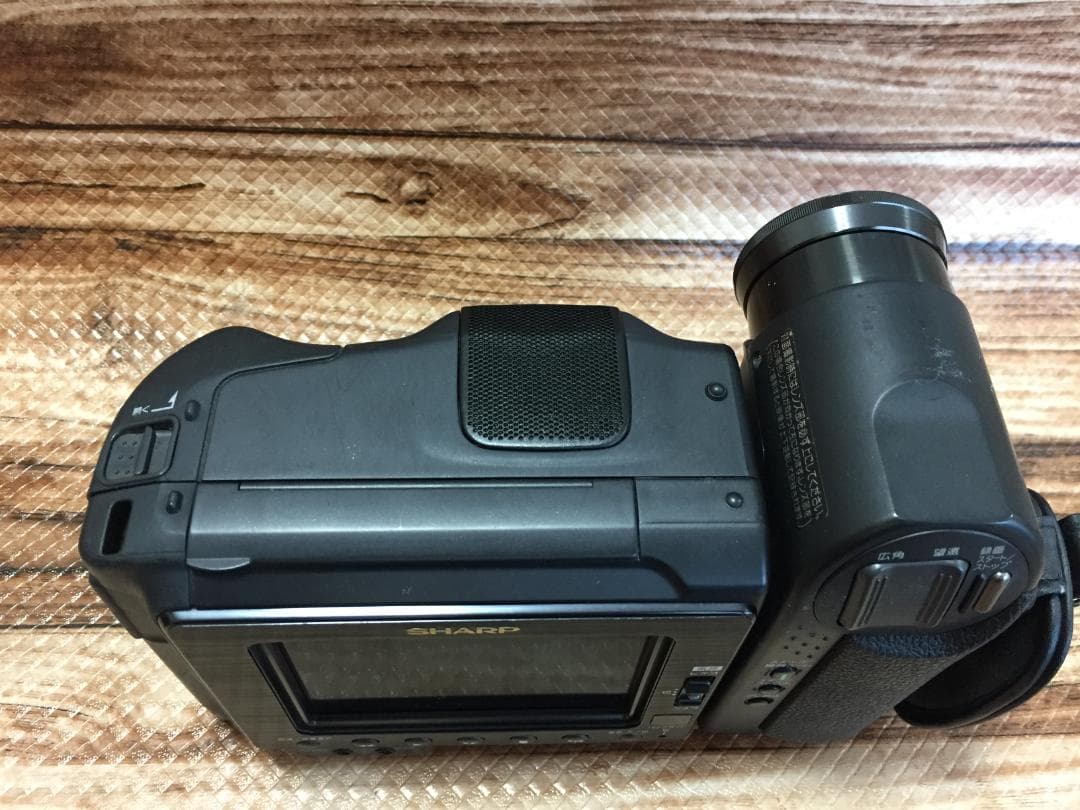 撮影再生ダビングOK　美品　SHARP　VL-HL3　付属品あり　Hi8　大画面