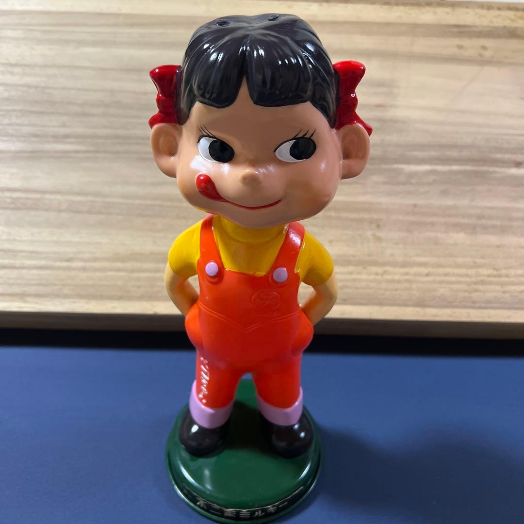 不二家 ペコちゃん 首振り人形 昭和レトロ アンティーク 希少 - メルカリ