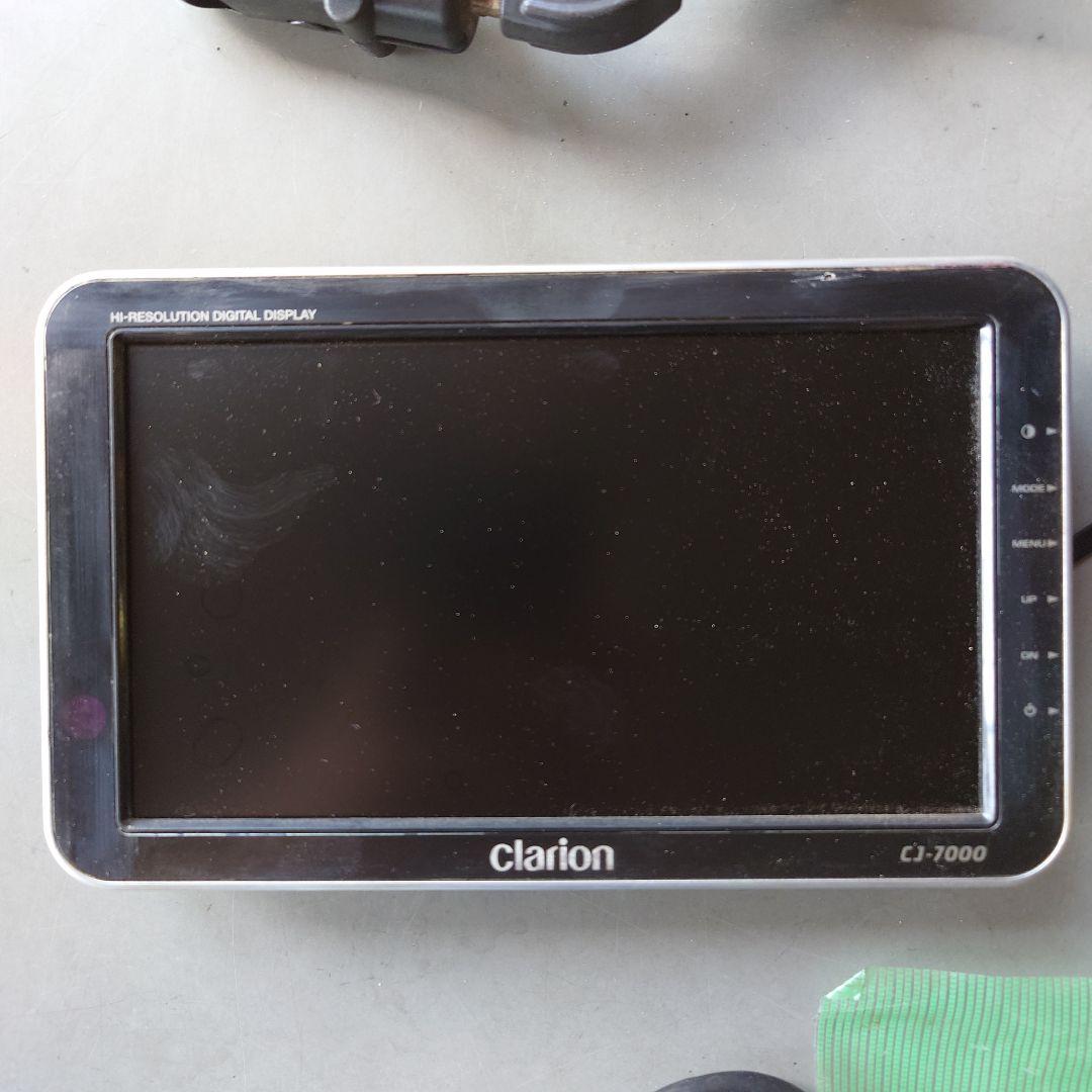 Clarion CJ-7000 バックモニタ 配線 金具 一式セット