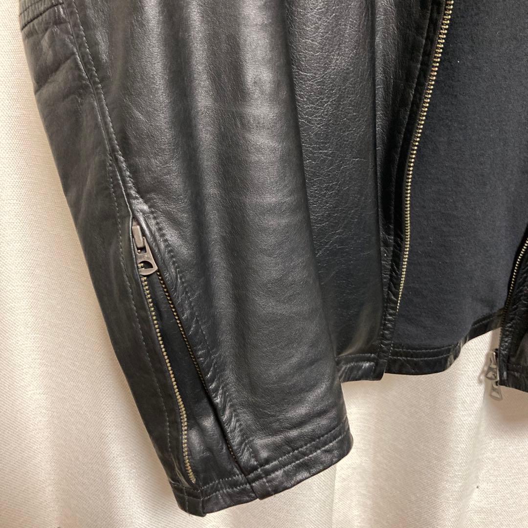 SHAMA レザーパーカー - メルカリ