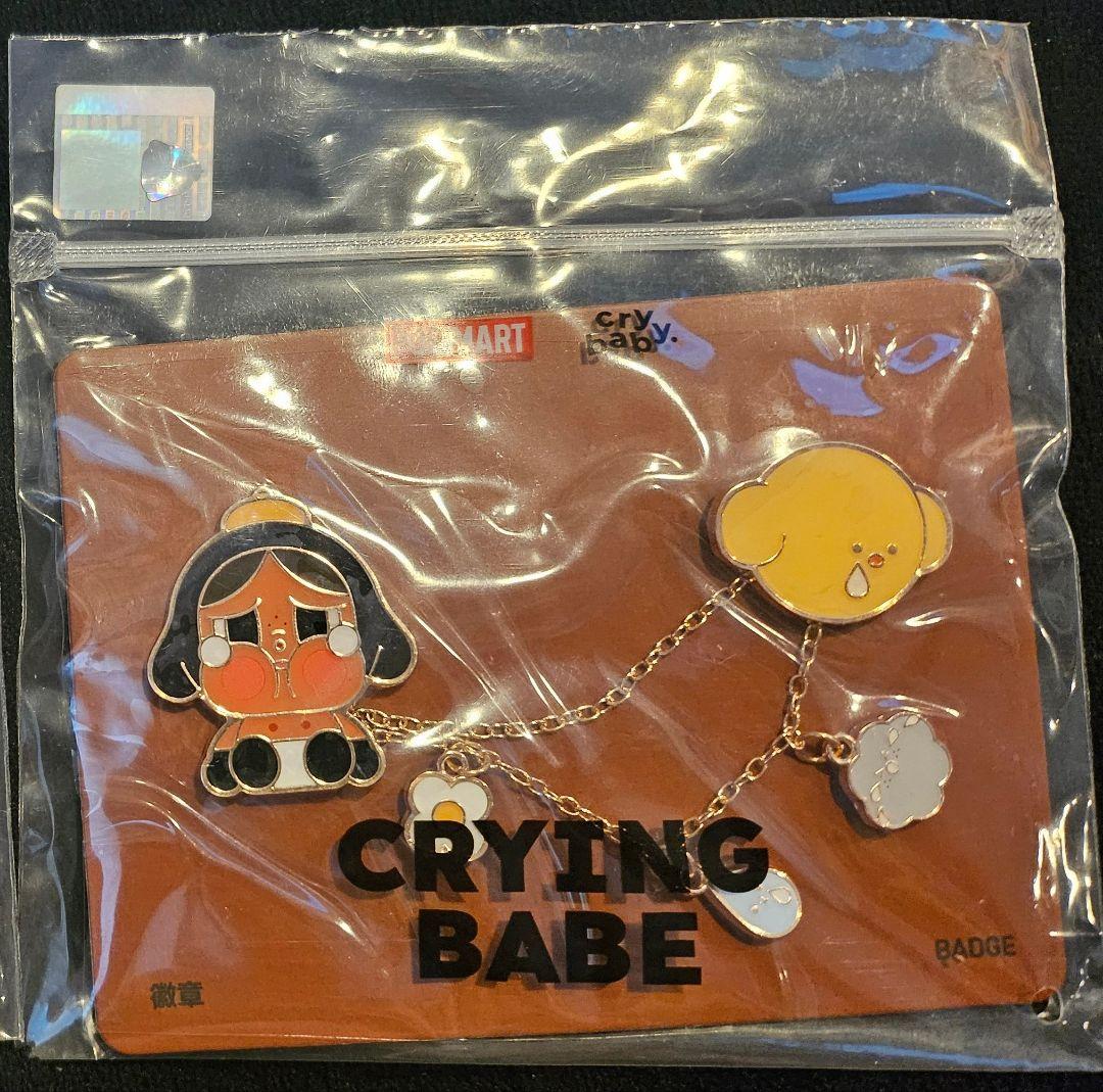 CRYBABY CRYING BABE バッジセット 黒 上海限定 - メルカリ