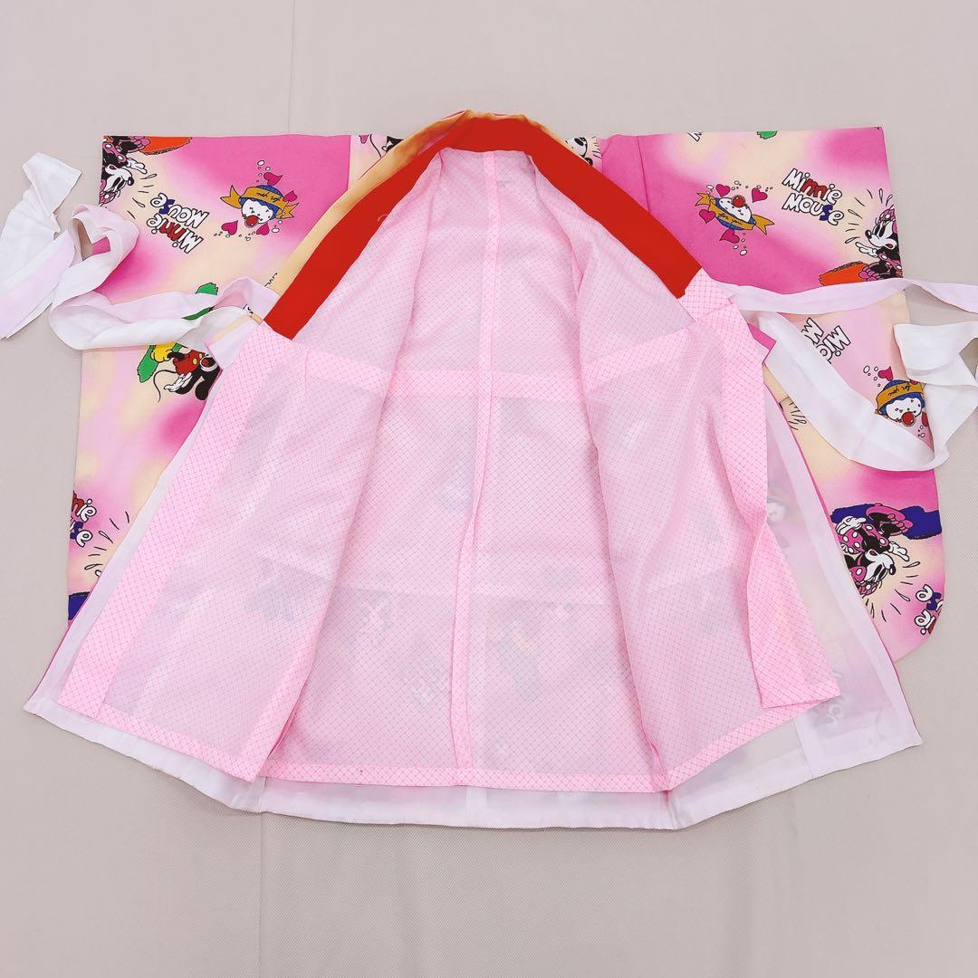 Walt Disney 七五三3歳女の子 ミッキー&ミニー 被布セット