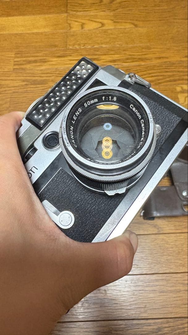 Canon P ＋ 50mm F1.8 ジャンク品