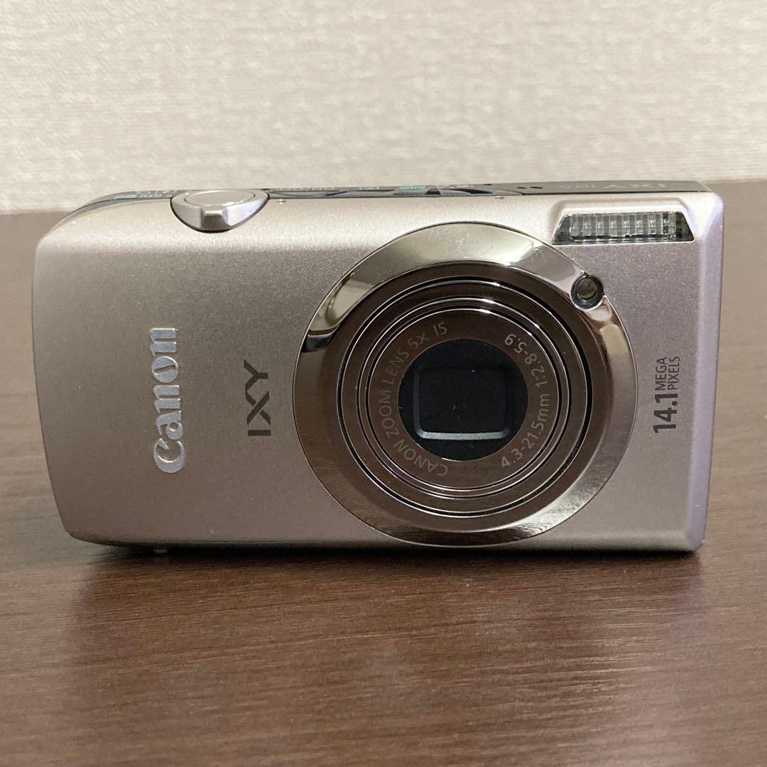 【美品】Canon ixy10S シルバー コンパクトデジタルカメラ