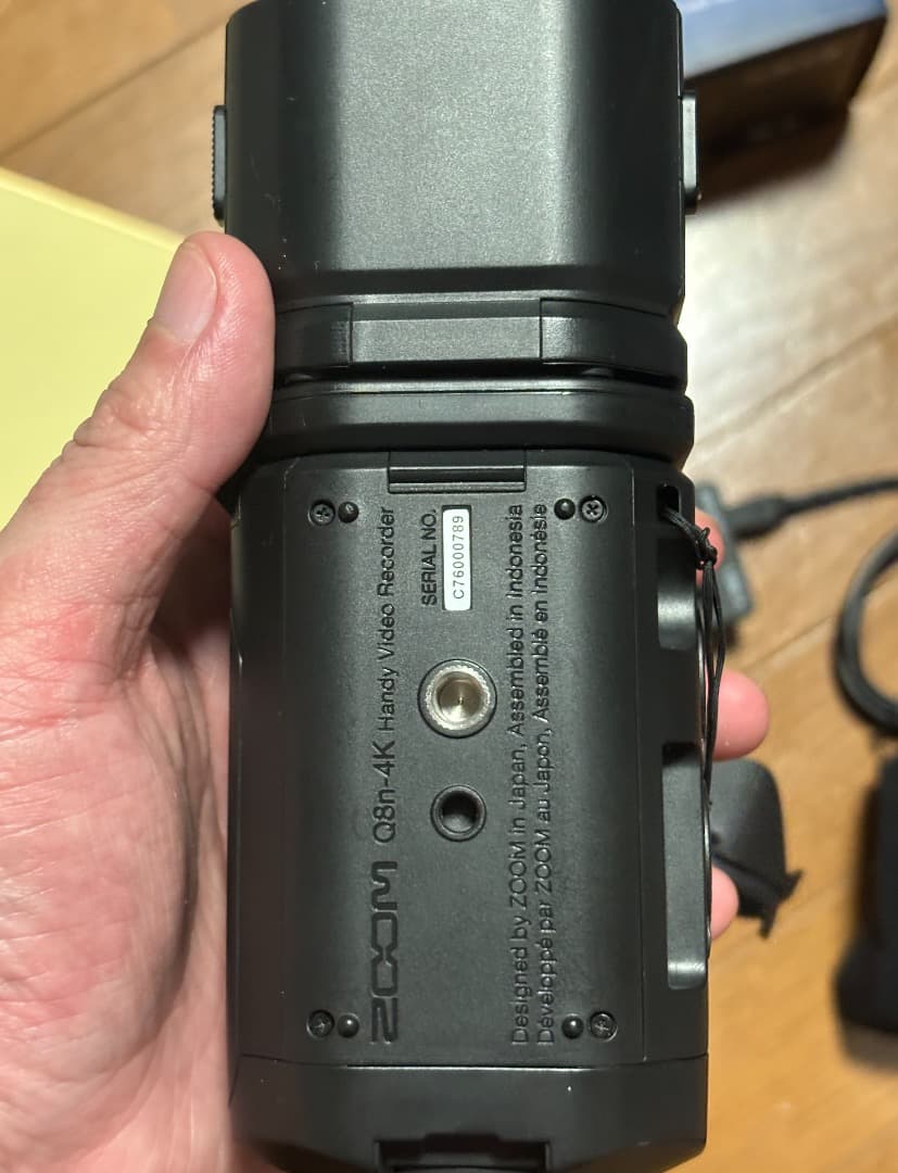 ハンディビデオカメラZOOM Q8n-4K 箱・付属品あり