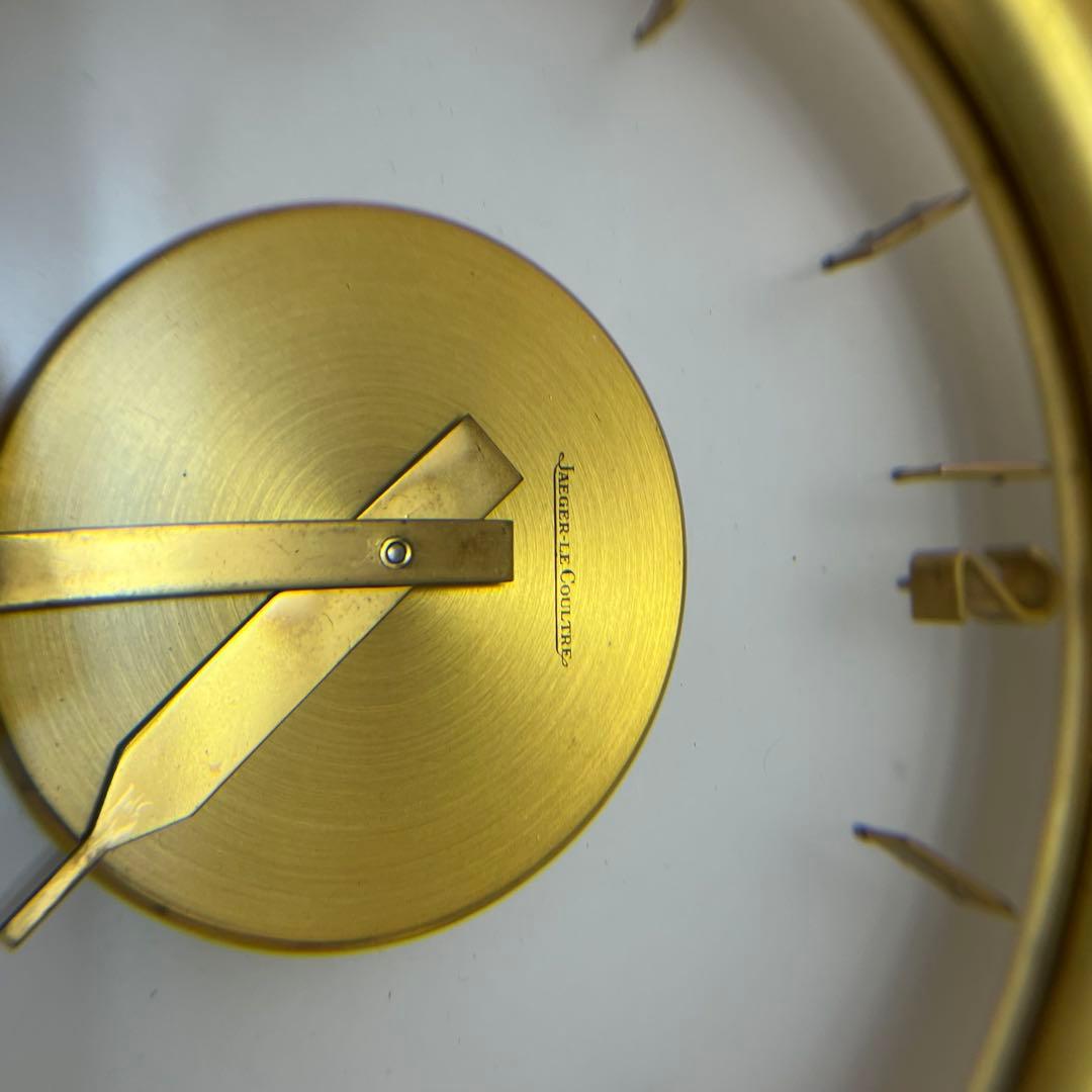 ジャガールクルト ミステリーダイアル 置き時計 1950年代 手巻 8デイズ