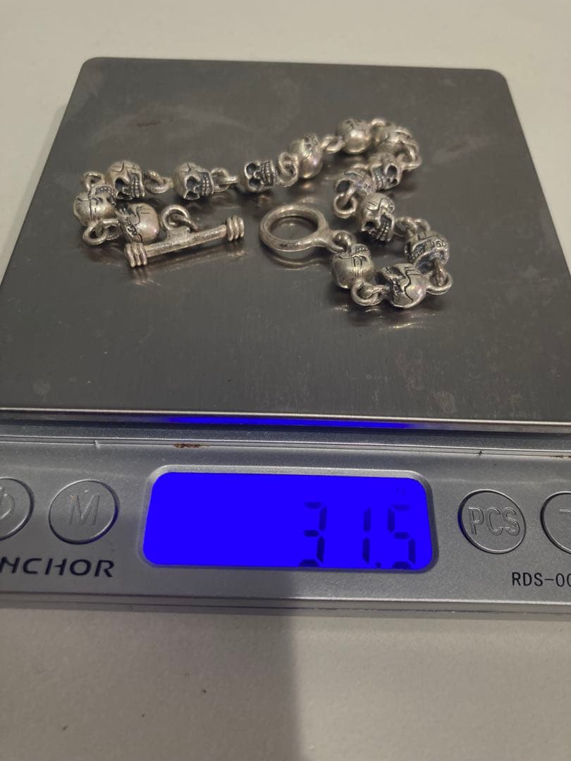 シルバー 950 ヴィンテージ silver ブレス 31.5g 銀 925