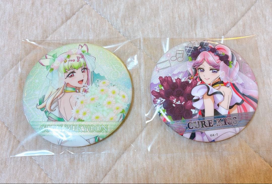 キミプリ感謝祭 ランダム缶バッジ キュアズキューン キュアキッス