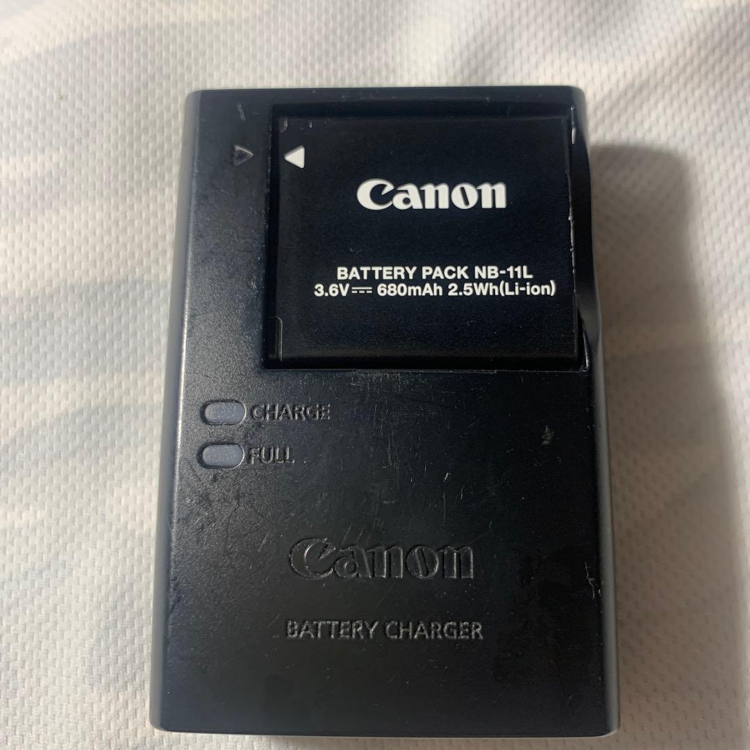 Canon IXY190 デジカメ4GBSD 専用バッテリー　充電器　専用ケース
