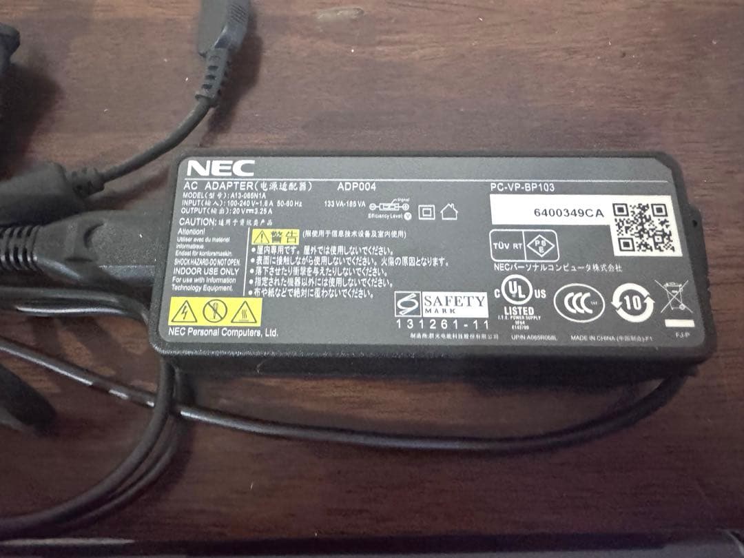 NEC ノートパソコン PC-NS760EAR-J 訳あり