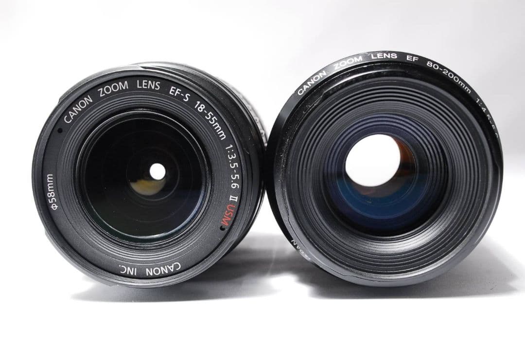 ♥望遠レンズ付♥Canon Kiss X4☆一眼レフカメラ☆美品☆Wレンズ