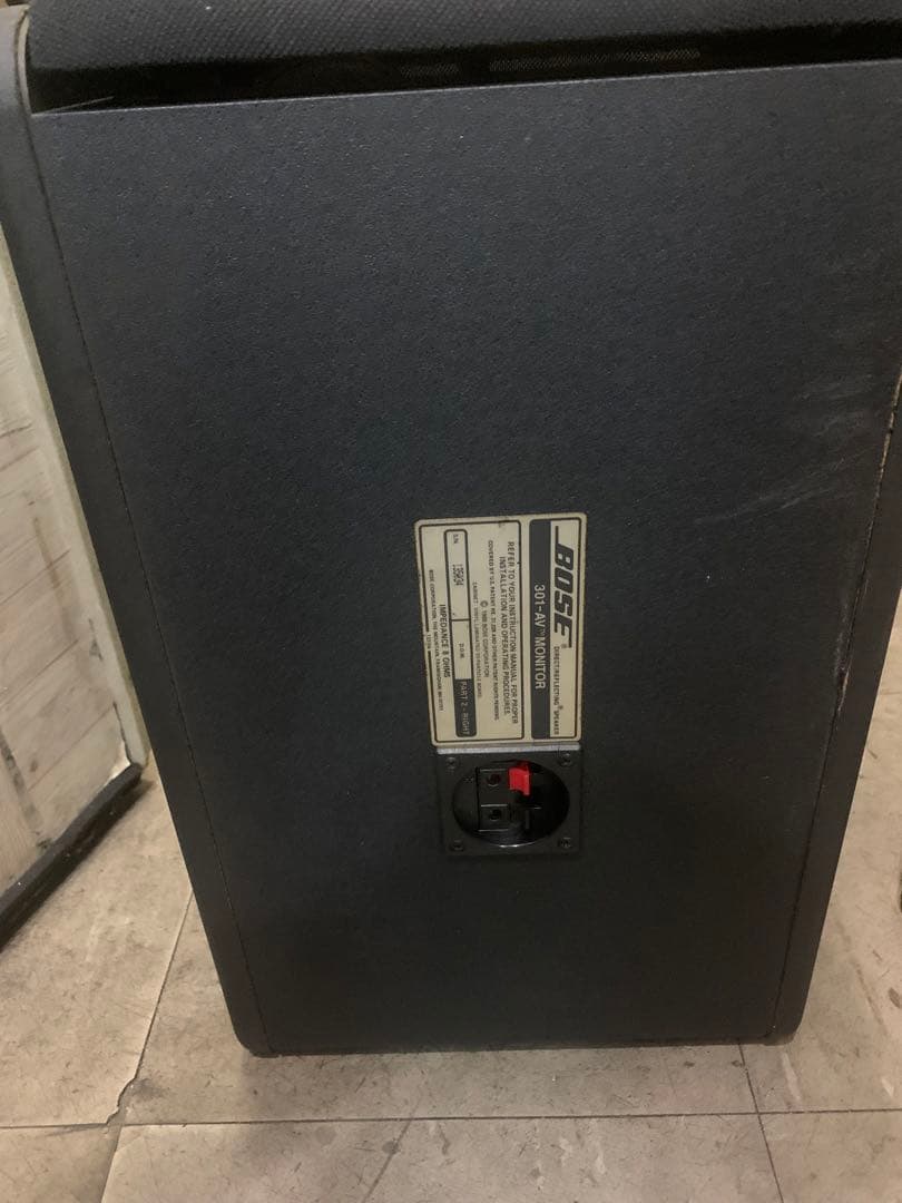 Bose 301 Av monitor 1個