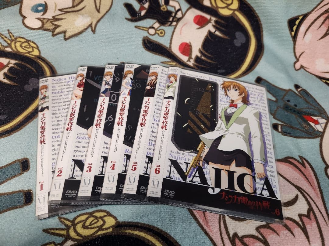 NAJICA ナジカ電撃作戦 DVD 全6巻セット