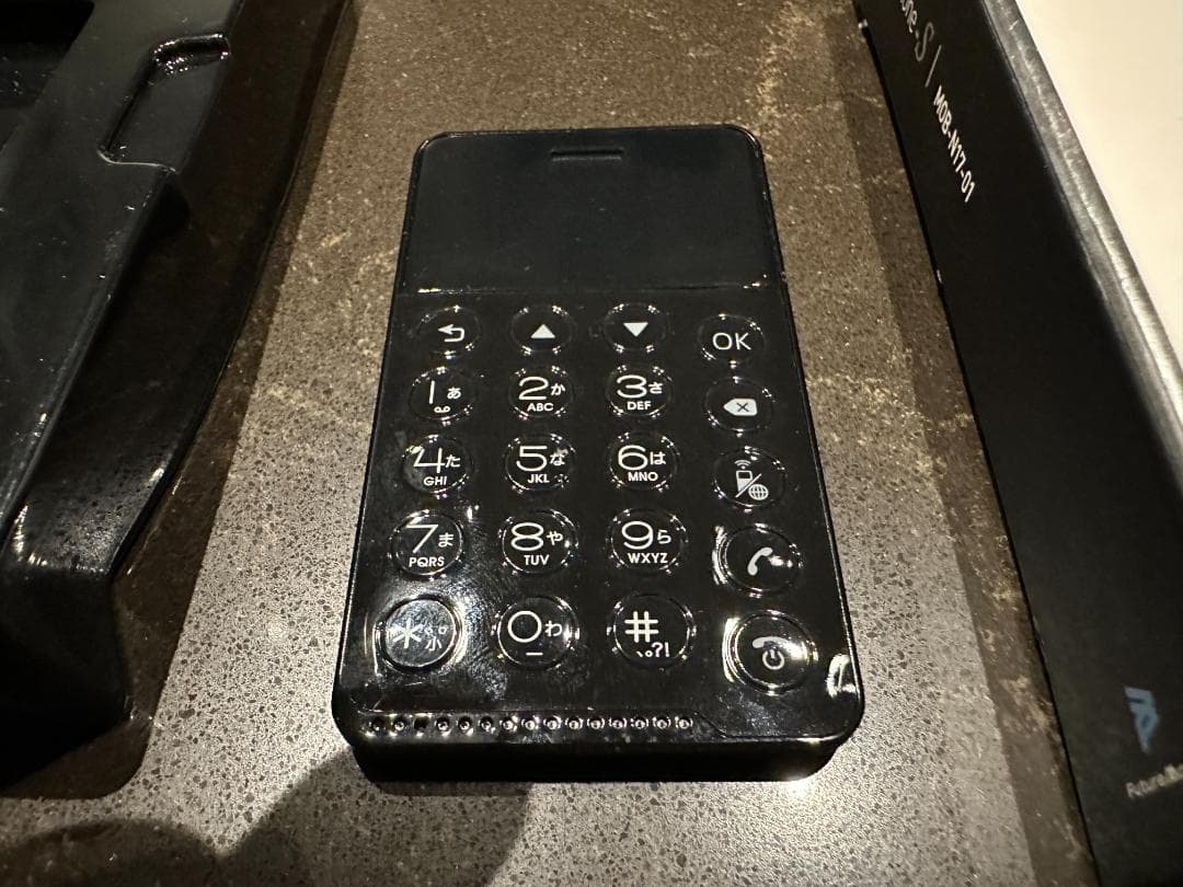 Niche Phone-S 黒 Bluetooth対応