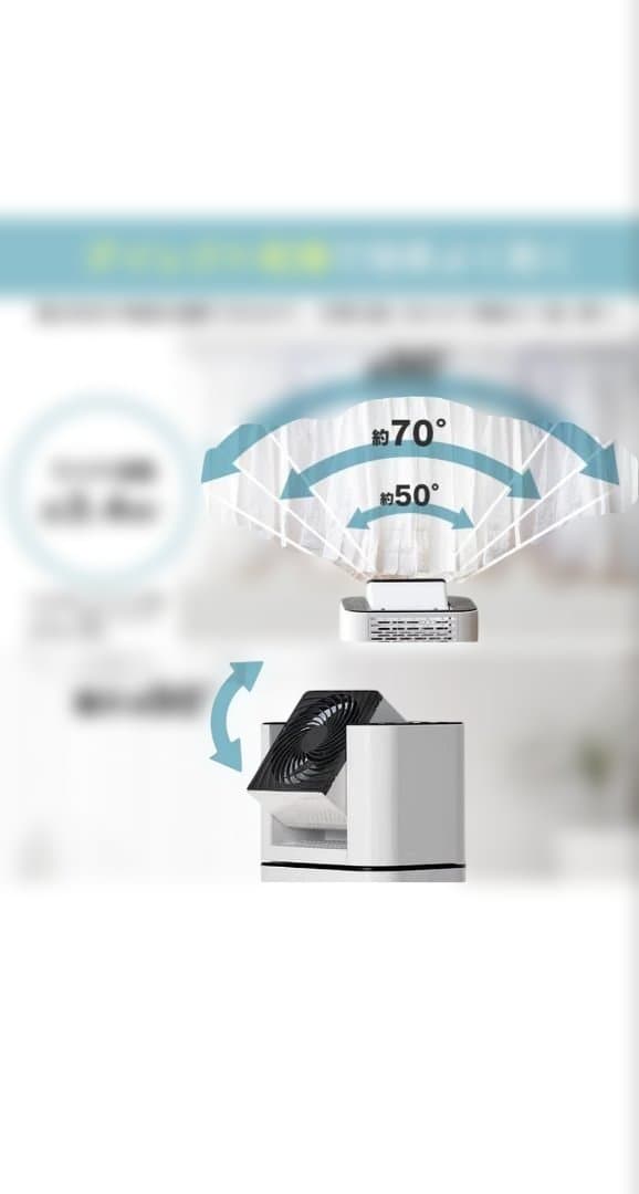 未使用品　サーキュレーター衣類乾燥除湿機