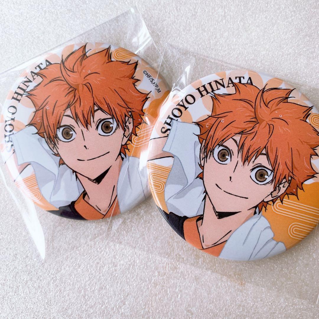 ハイキュー 極楽湯 日向翔陽 影山飛雄 缶バッジ 特典 コースター お