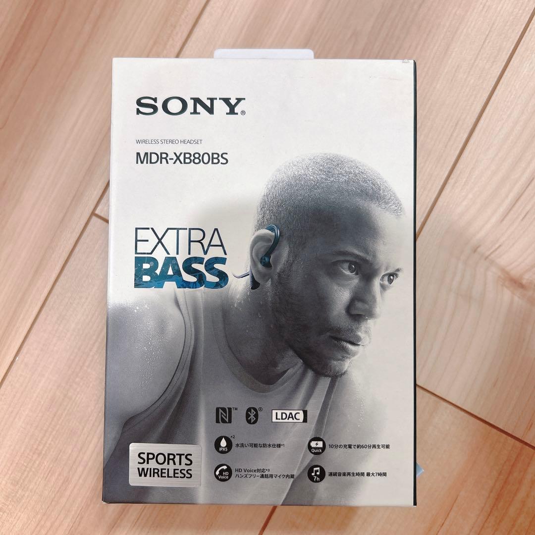 SONY MDR-XB80BS ブラック ワイヤレスイヤホン Amazon.com: Sony MDRXB80BS/B Premium, Wireless, in-Ear, Sports