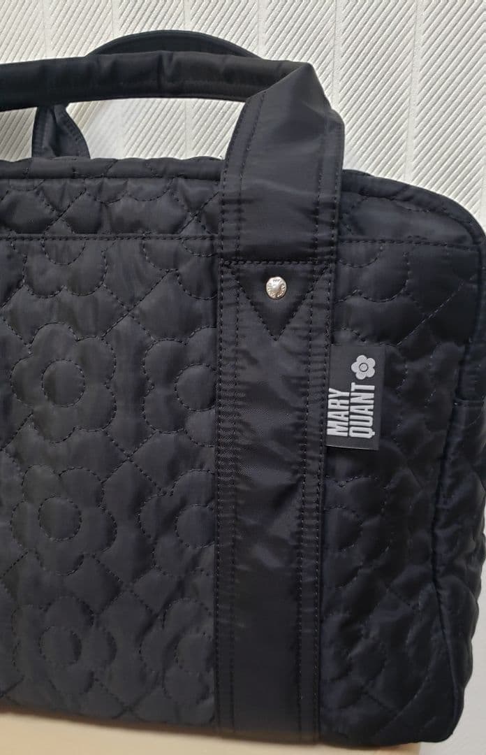 新品タグ付き☆マリークワント デイジーキルトボストンバッグ キャリー