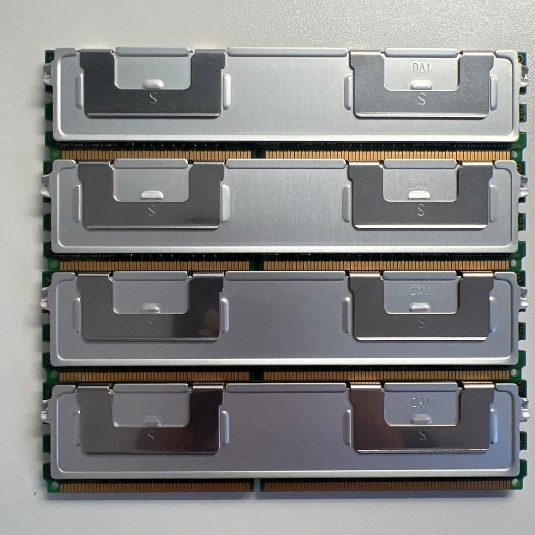 Samsung DDR2 1GB メモリ M395T2953EZ4 4枚