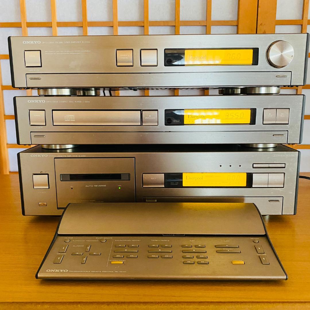 ONKYO Liverpool ステレオコンポ ジャンク品 - メルカリ