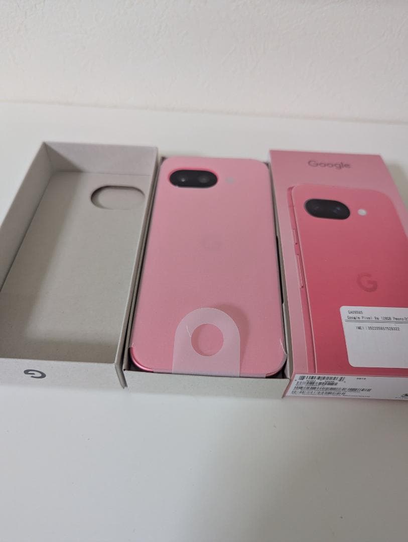 【新品未使用】Google Pixel9a 128GB Peony
