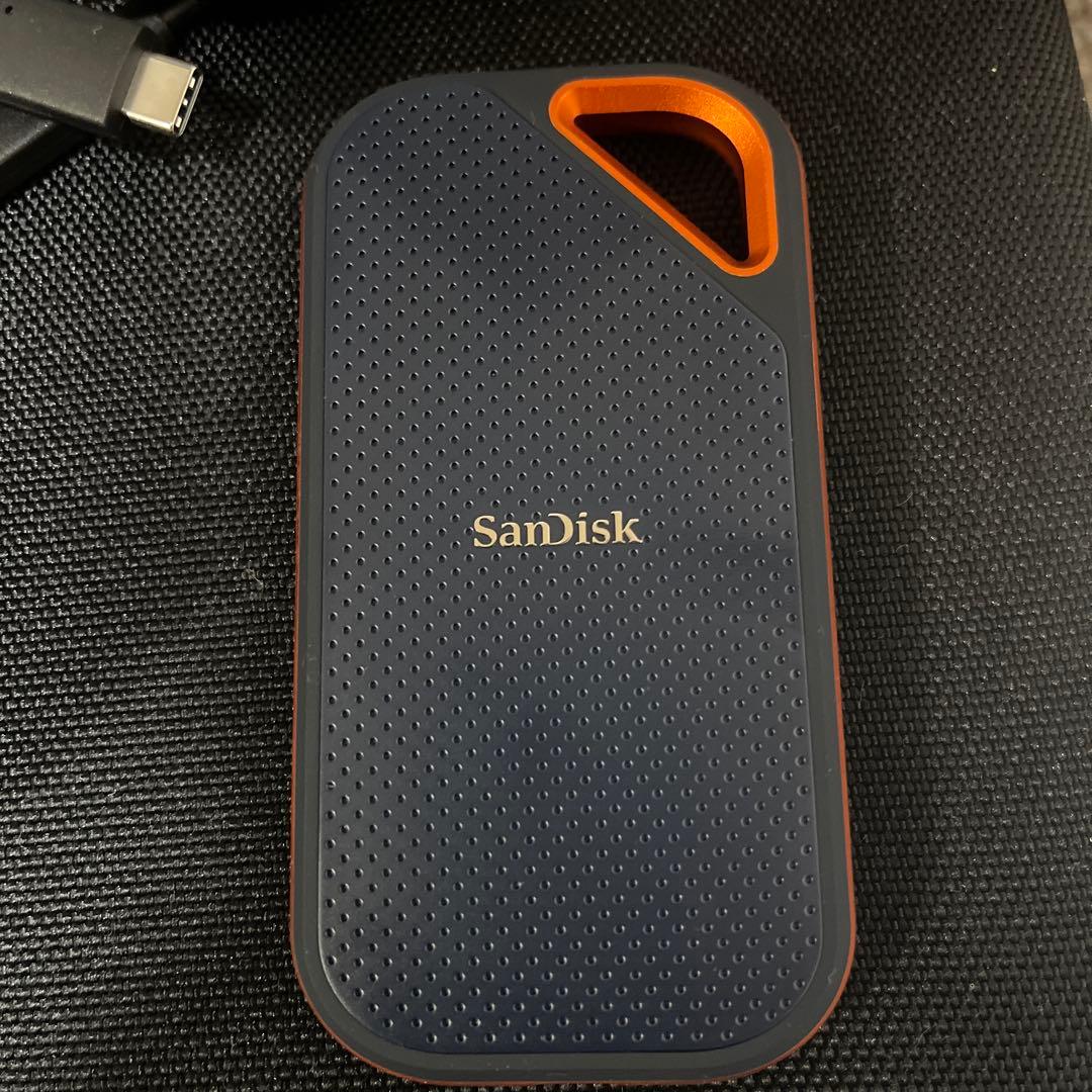 サンディスク SanDisk 外付けSSD 1TB 未使用品 開封済み 高速転送 - 外