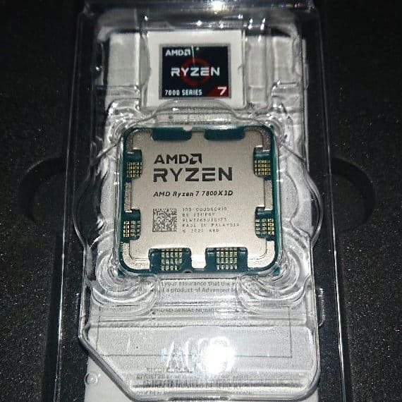 AMD Ryzen 7 7800X3D とDDR5 32GB