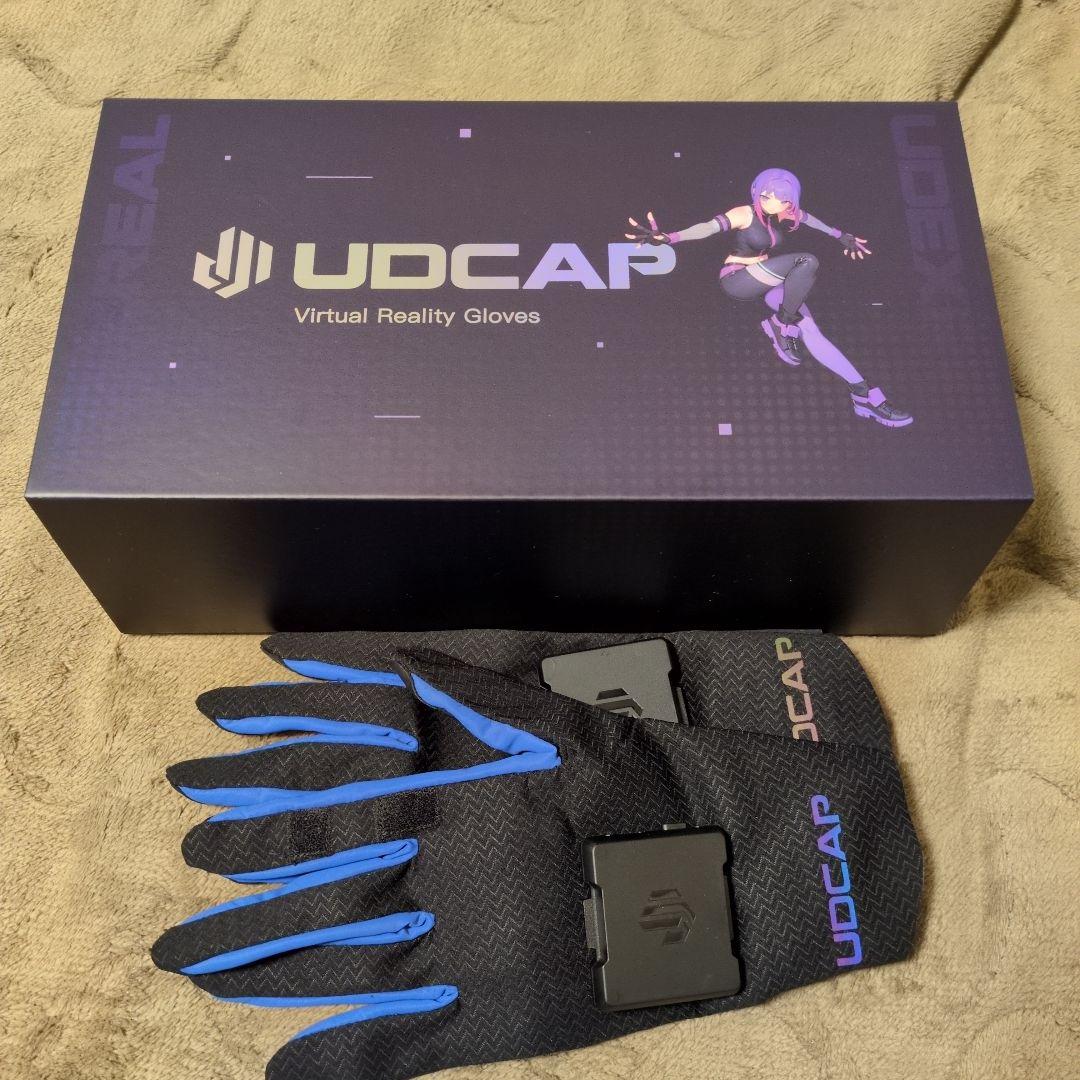 UDCAP バーチャルリアリティグローブ Mサイズ UDCAP VRグローブ：SteamVRとVRChat用ハプティックコントローラー