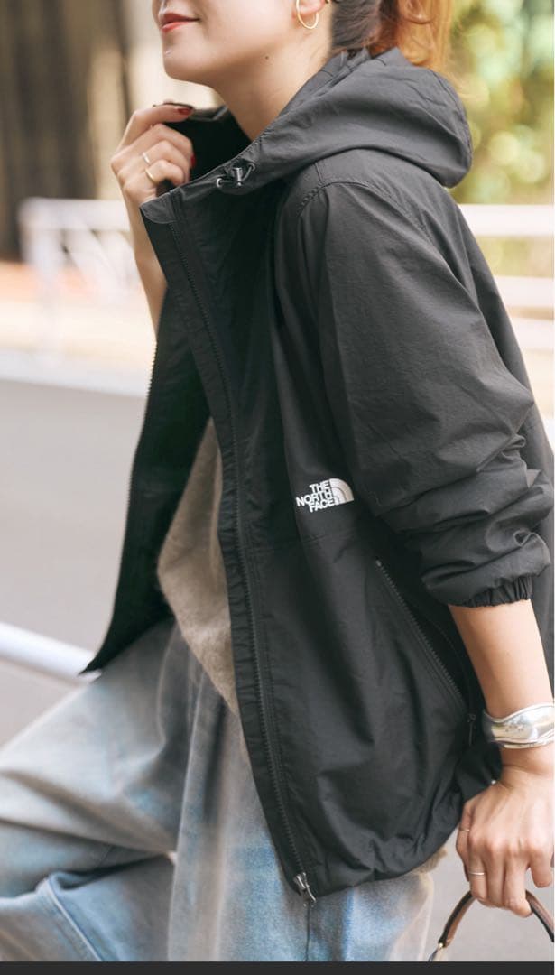 ノースフェイスコンパクトジャケットＭブラック美品THE NORTH FACE 楽天市場】ノースフェイス コンパクトジャケット（カラーブラック