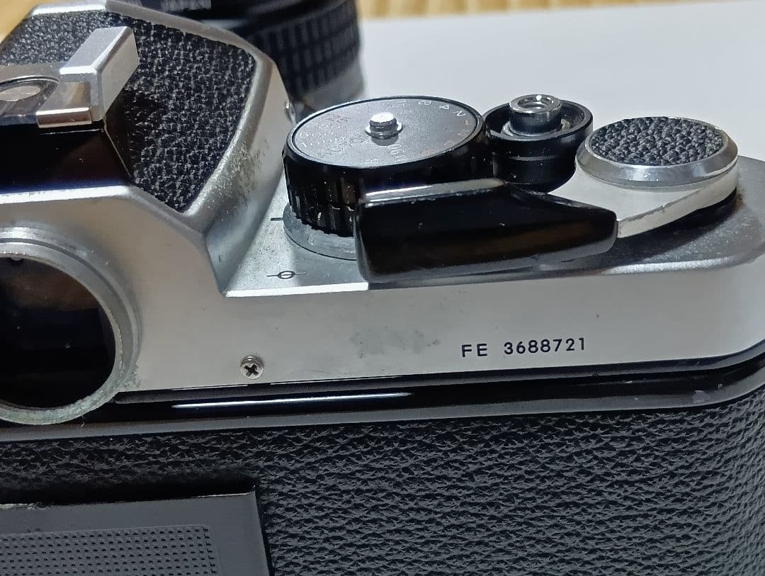 ジャンク Nikon FE 一眼レフカメラ レンズ付 3種
