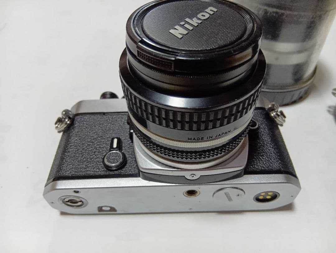 ジャンク Nikon FE 一眼レフカメラ レンズ付 3種