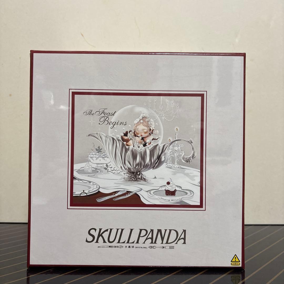s*y様 SKULLPANDA スノードーム クリスタル シリーズ シュリンク付 正規品 スカルパンダ スノードーム SKULLPANDA 店舗限定 シュリンク付