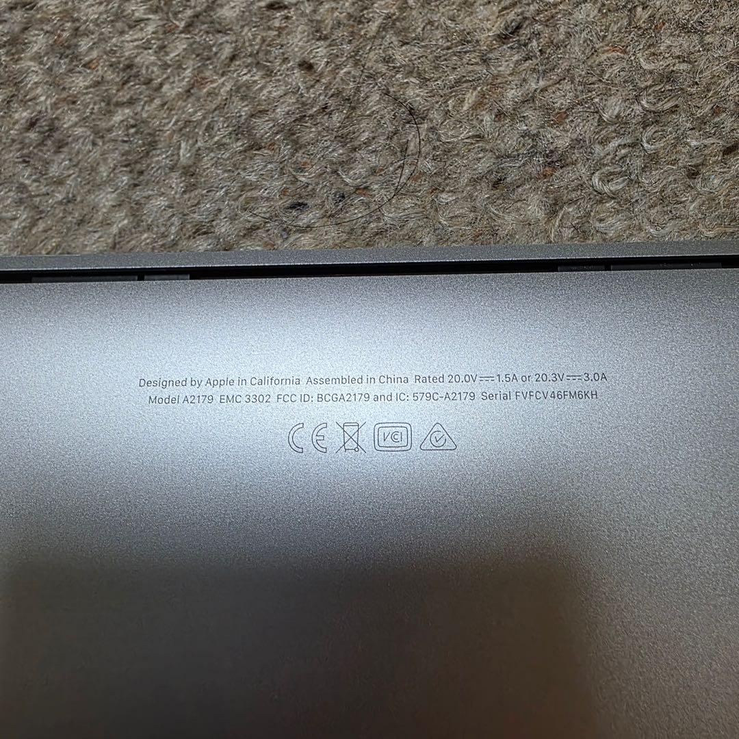 ⚠️ジャンク macbook air 2020 intel