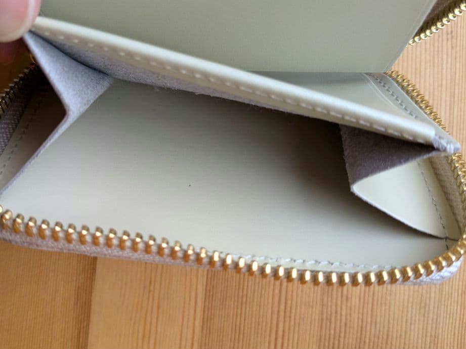 ナダヤ mu本革 Rファスナー コンパクト財布 HAKU - メルカリ