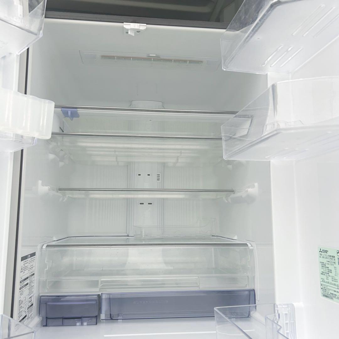 取付無料！三菱チルドルーム搭載木目調ダークブラウンインテリア冷蔵庫！洗濯機