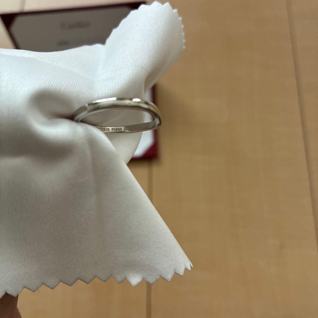 Cartier（カルティエ）Pt950 プラチナリング 15号 証明書付 - メルカリ