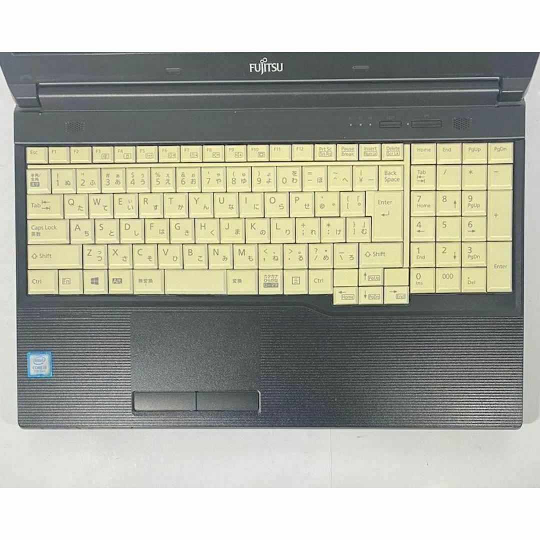 F83【余裕の256GBSSD】第7世代富士通ノートパソコン Windows11