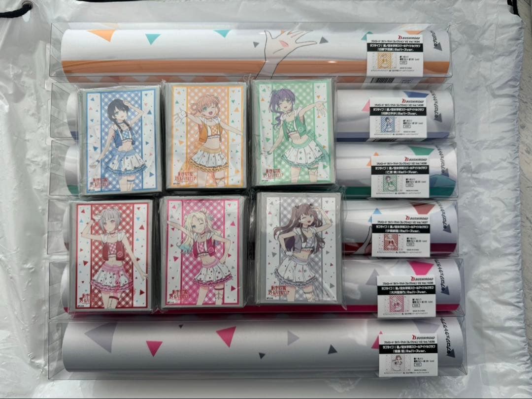 c105 ブシロード 蓮ノ空 カードスリーブ プレイマット フルセット ラブカ Reバース for you スリーブ&カード デラックスセット ラブライブ！蓮ノ
