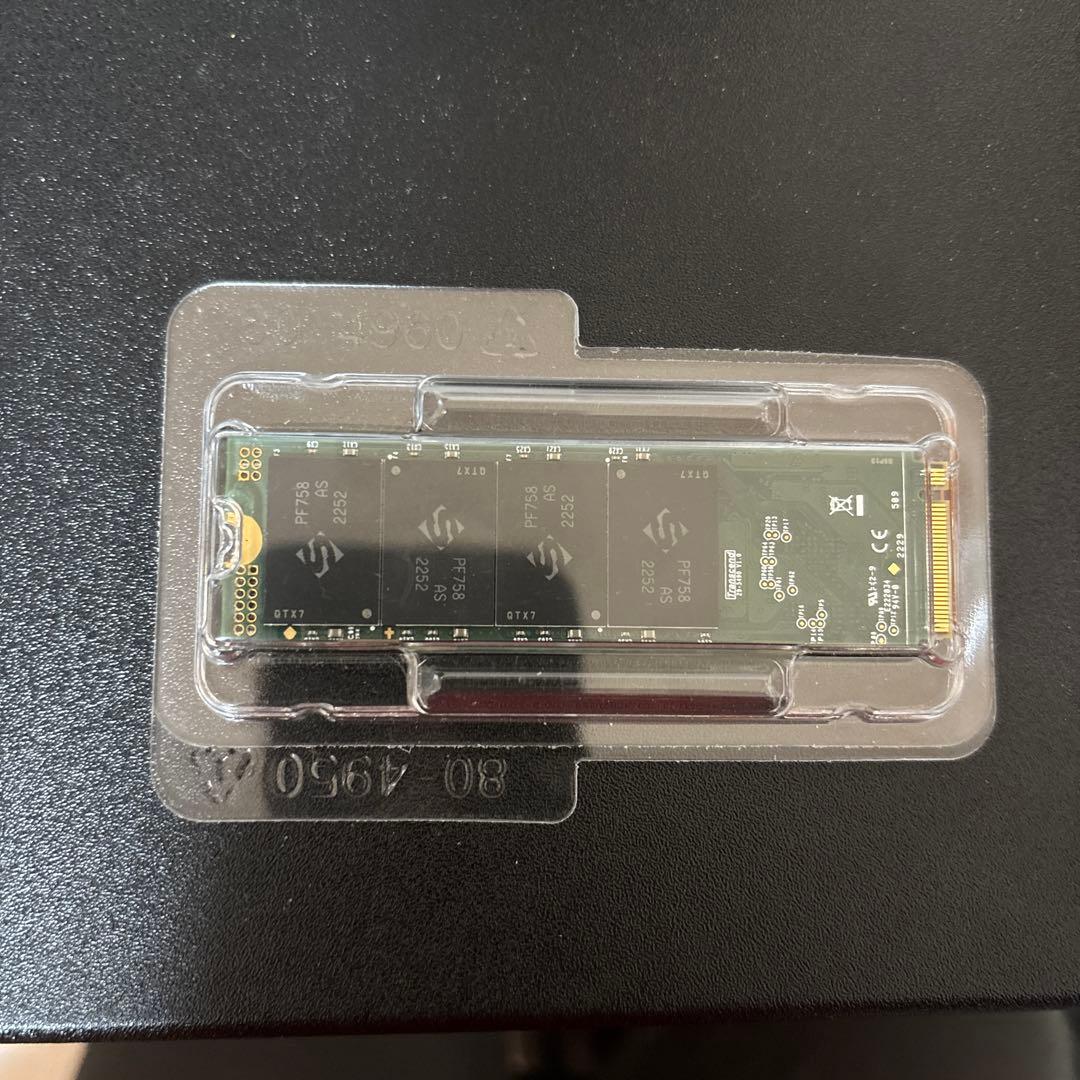 【新品未開封品】Transcend SSD 1TBM.2 2280