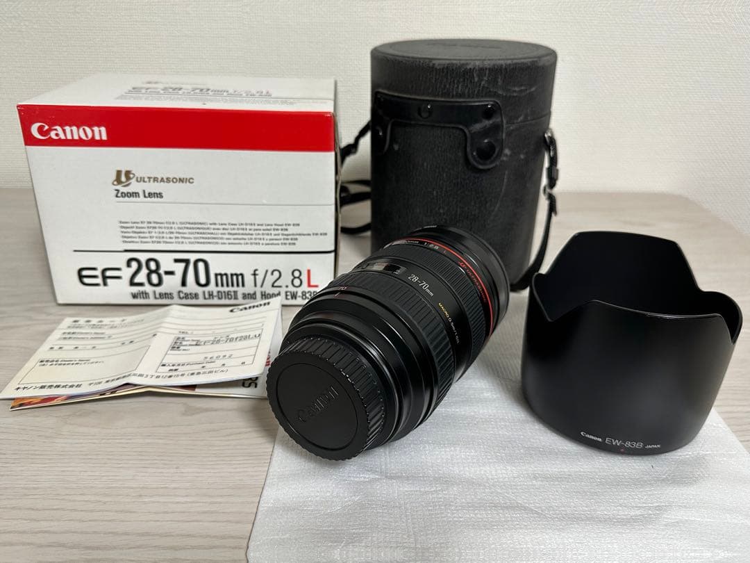 レンズ(ズーム) Canon EF 28-70 mm f/2.8 L Zoom lens