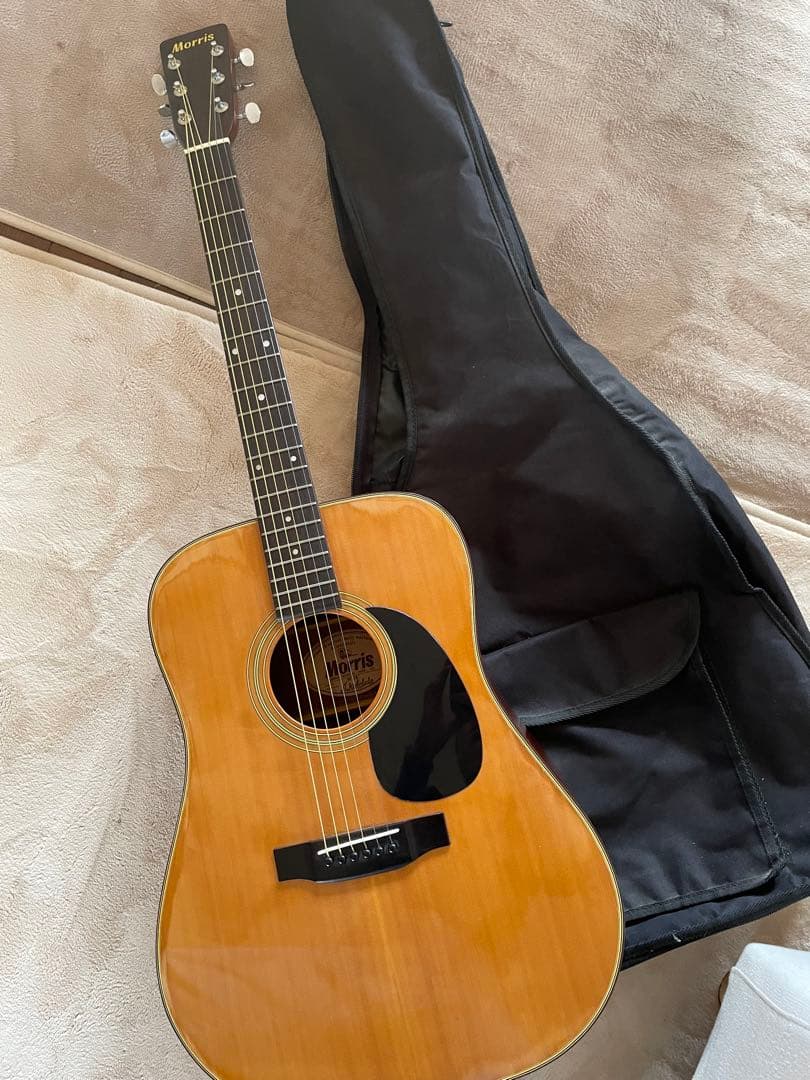 ☆モーリス　アコースティックギター　W-18　ソフトケース付き　Morris Morris Morris W-18 Acoustic Guitar Body アコースティックギター