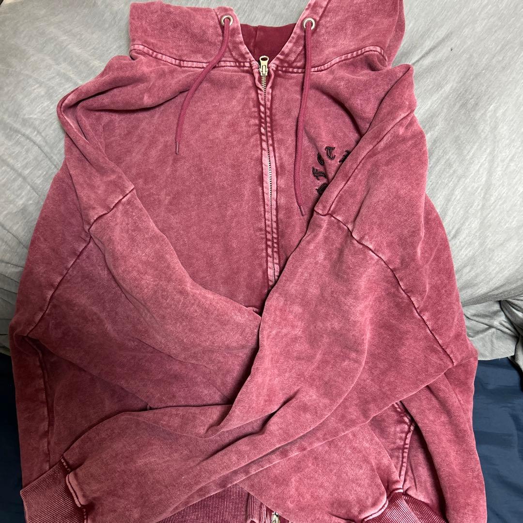 that's life ジップパーカー レッドM - メルカリ