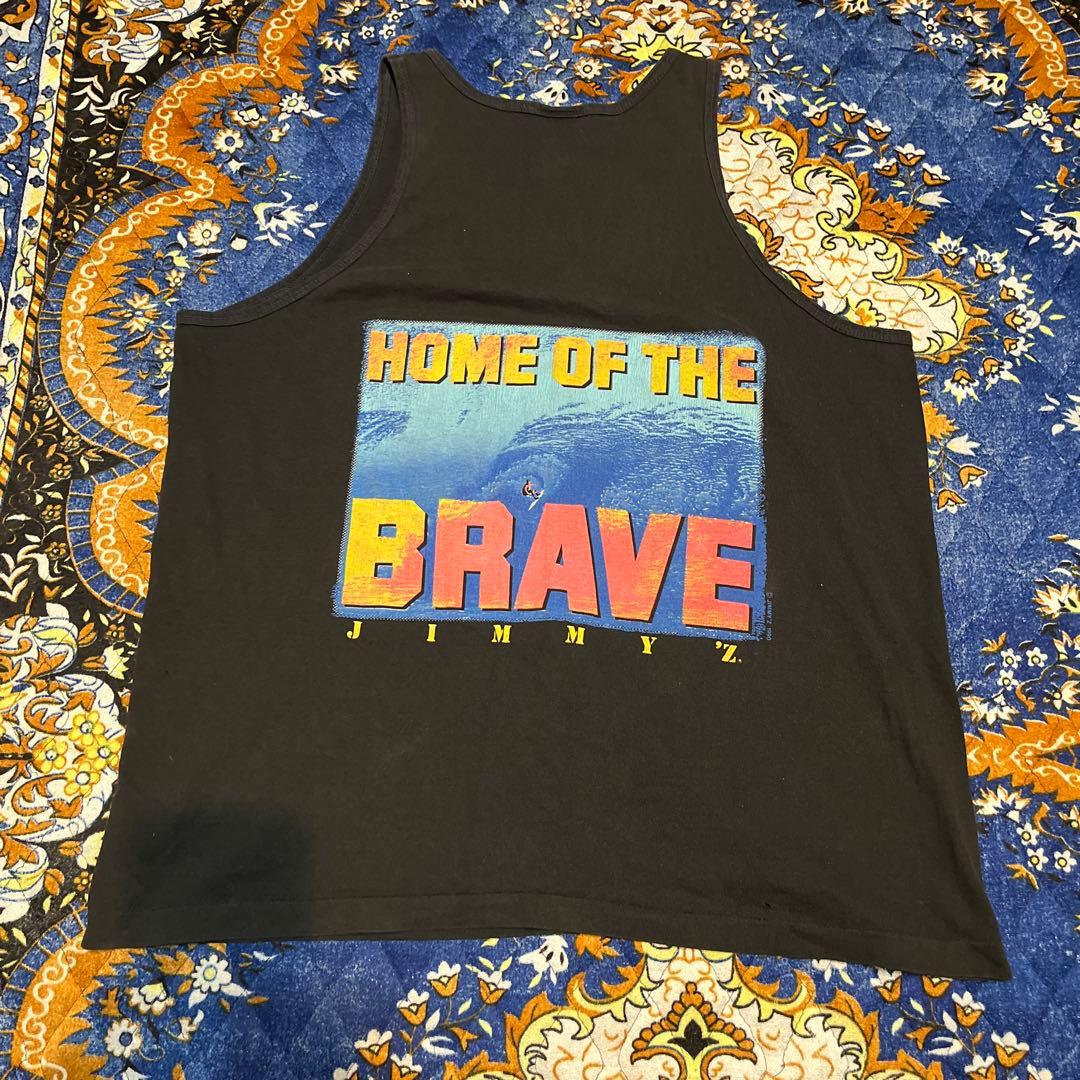 90s ビンテージUSA製 JIMMY´Z タンクトップ ビッグサイズ ブラック